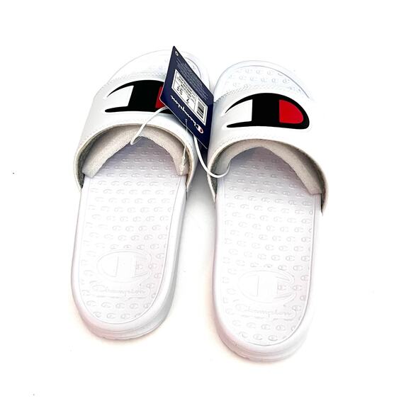 Champion Men\'s Athletic Sporty Logo Slide Sz 7 main image 7